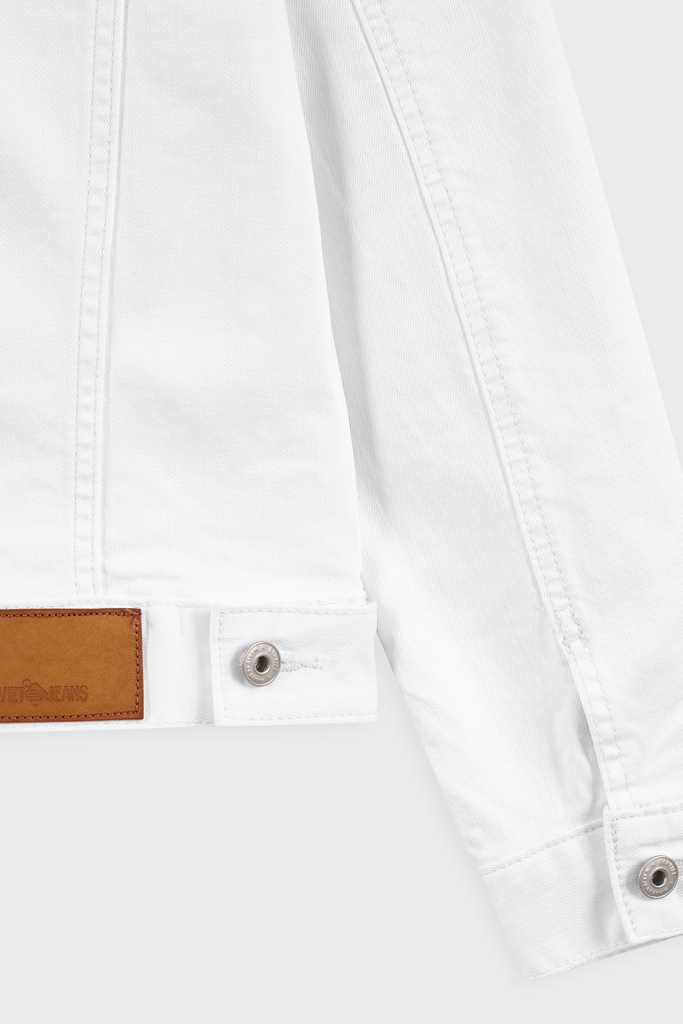 Áo Khoác Jean Nữ Ôm Vừa Cotton Denim Cao Cấp - Tôn Dáng Trẻ Trung Thời Thượng
