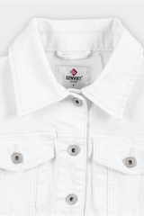 Áo Khoác Jean Nữ Ôm Vừa Cotton Denim Cao Cấp - Tôn Dáng Trẻ Trung Thời Thượng