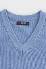 Áo Len Sát Nách Nam Cổ V Premium Fine-Knit - Chuẩn Form Lịch Lãm