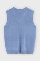 Áo Len Sát Nách Nam Cổ V Premium Fine-Knit - Chuẩn Form Lịch Lãm