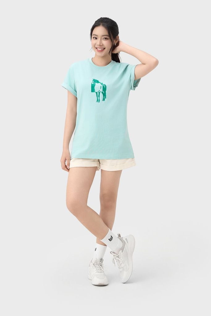 Áo Thun Unisex Form Suông Vừa - Chất Liệu Cao Cấp, Trẻ Trung