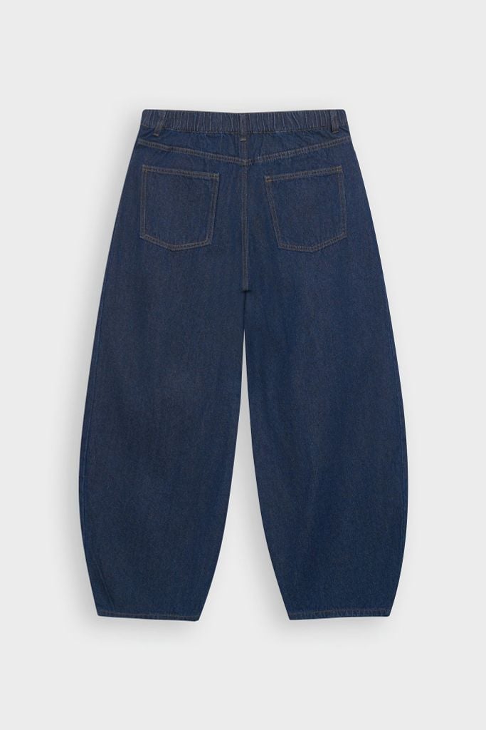 Quần Dài Jeans Nữ Dáng Baggy