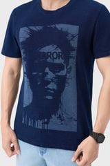 Áo Thun Nam Premium Denim Jersey - Họa Tiết Graphic Cực Chất, Mềm Mát