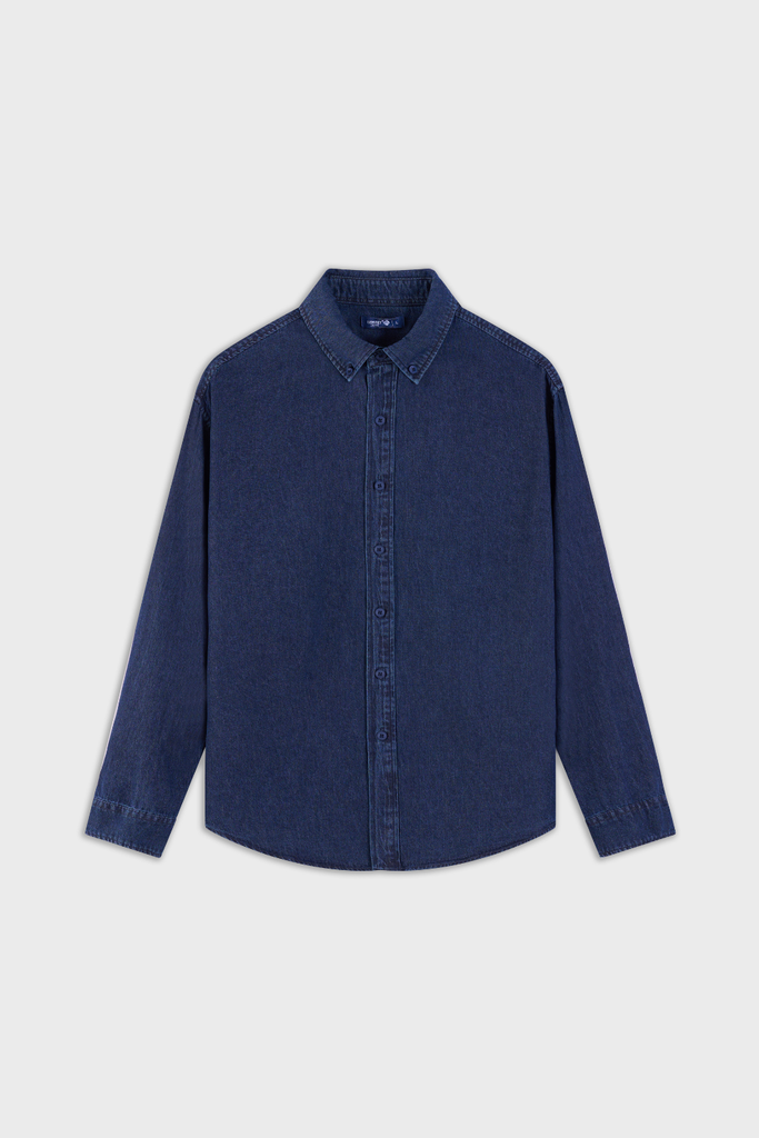 Áo Sơ Mi Nam Suông Vừa Denim Cao Cấp - Trẻ Trung, Nam Tính