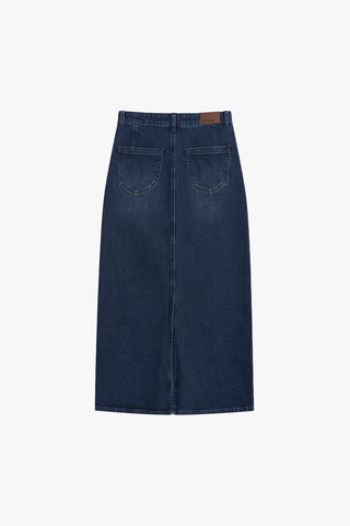 Chân Váy Jean Dài Chữ A - Juyp Jean Midi