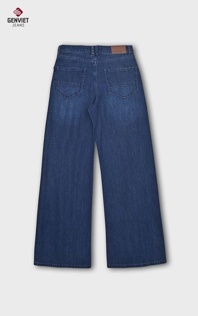 Quần Jeans Nữ Ống Vảy