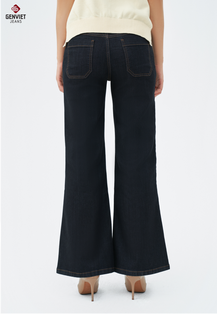 Quần Jeans Nữ Ống Vảy