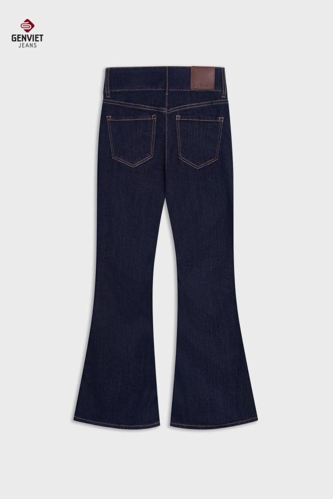 Quần Dài Jeans Nữ Ống Vảy