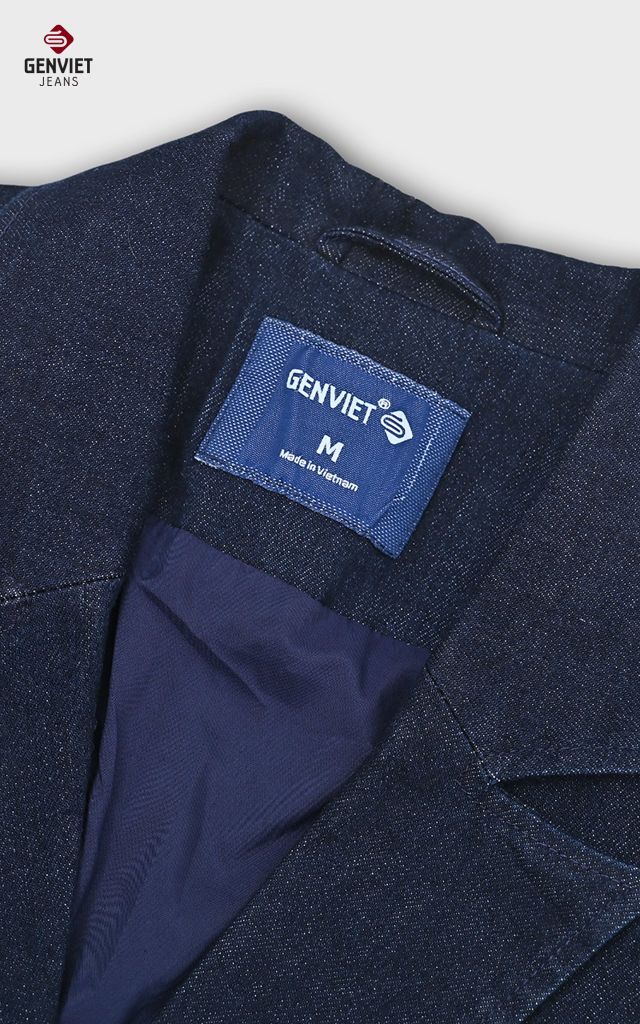 Áo Khoác Jeans Nữ 1 Lớp