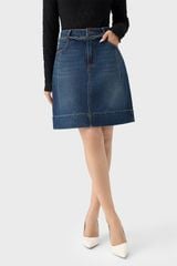 Chân Váy Jean Chữ A – Dáng Ngắn Dễ Phối
