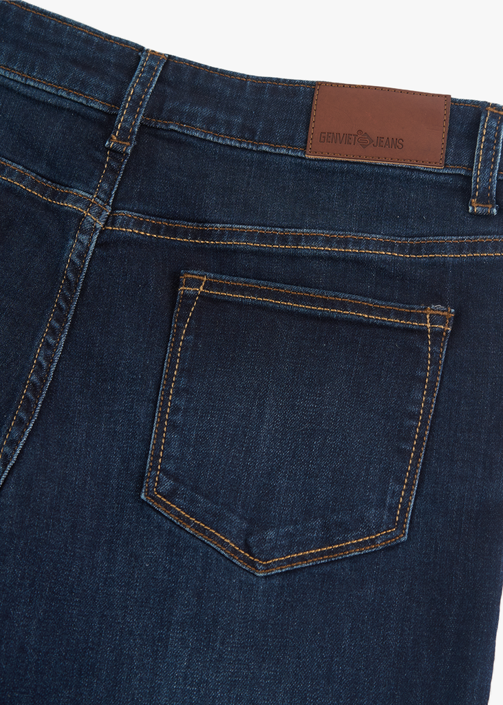 Quần Jean Nữ Form Suông Vảy – Dáng Thon Gọn, Che Khuyết Điểm Tinh Tế