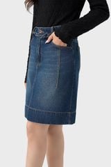 Chân Váy Jean Chữ A – Dáng Ngắn Dễ Phối