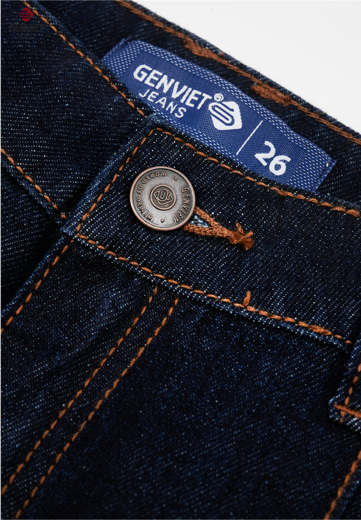 Quần Jeans Nữ Ống Vảy