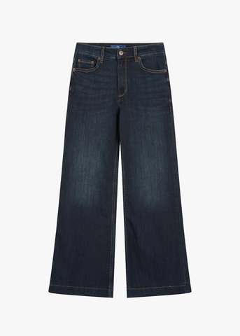 Quần Jean Nữ Form Suông Vảy – Dáng Thon Gọn, Che Khuyết Điểm Tinh Tế