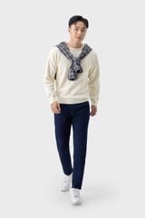 Quần Jeans Nam Chinos - Cotton Phối Sợi Co Giãn