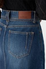 Chân Váy Jean Chữ A – Dáng Ngắn Dễ Phối