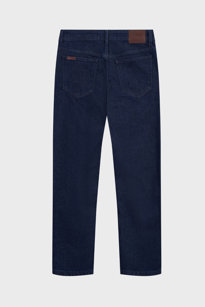 Quần Jean Nam Ống Đứng Premium Denim - Chuẩn Form, Lịch Lãm