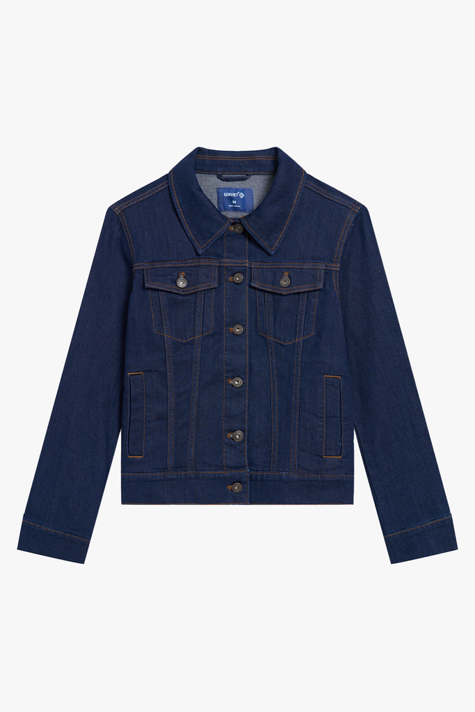 Áo khoác jeans nữ 1 lớp