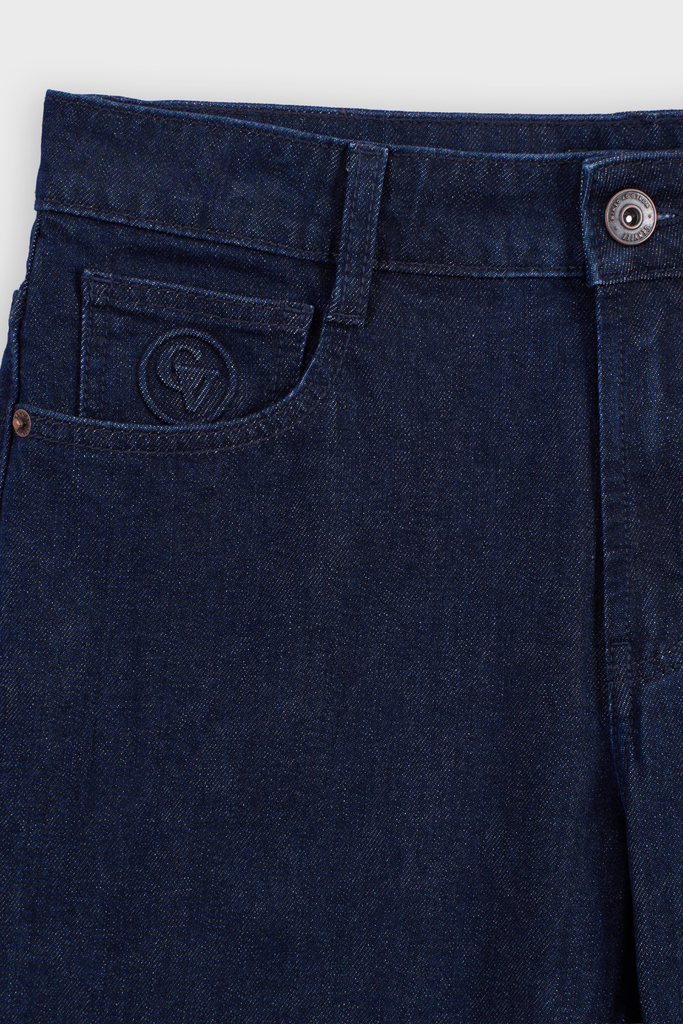 Quần Jean Nam Ống Đứng Premium Denim - Chuẩn Form, Lịch Lãm