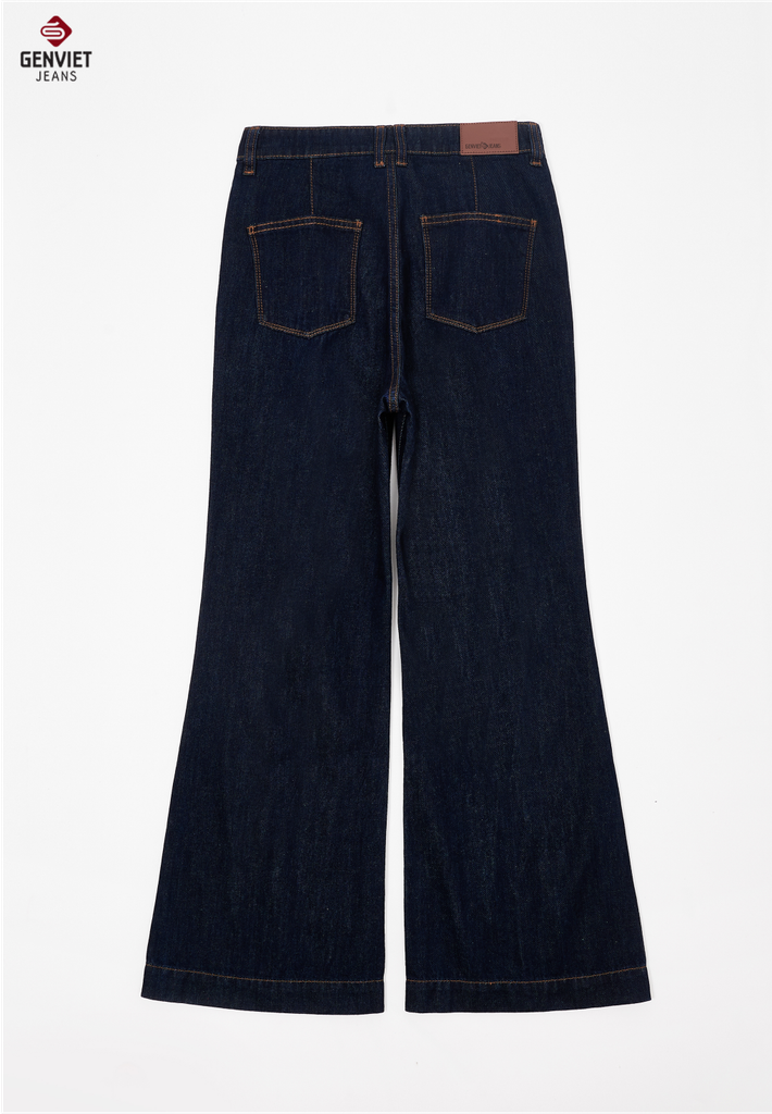 Quần Jeans Nữ Ống Vảy