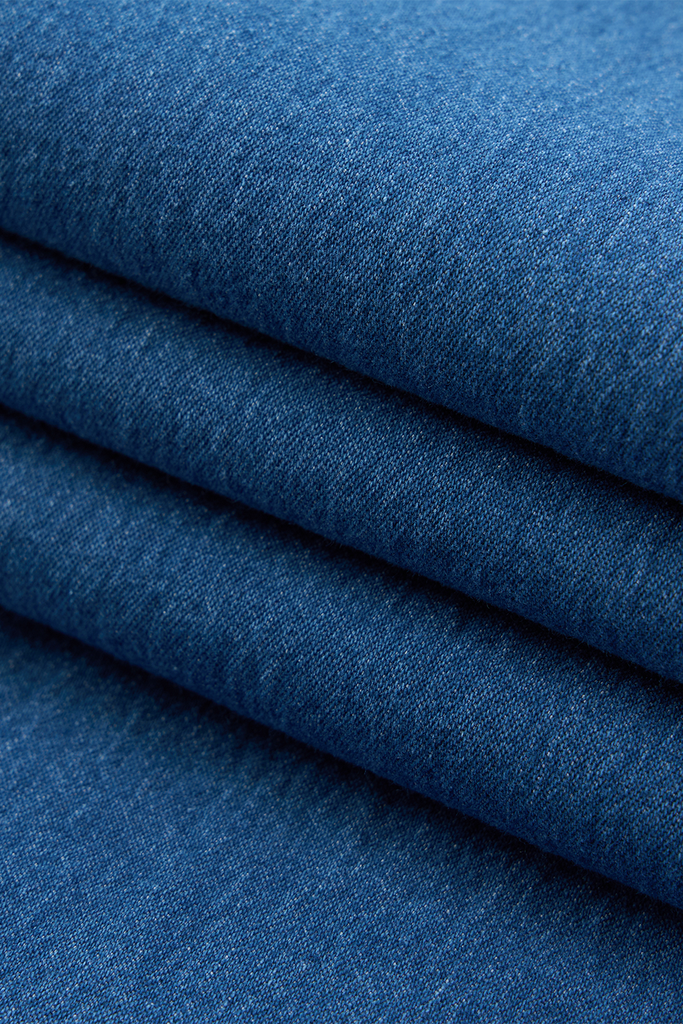 Quần Jean Nữ Ống Rộng Soft-Touch Denim Cao Cấp - Cạp Chun Hack Dáng Thoải Mái