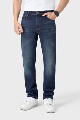Quần Jean Nam Ống Col Đứng – Cotton 100% Mềm Mịn, Thoáng Mát