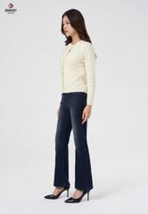 Quần Jeans Nữ Ống Vảy