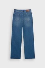 Quần  Dài Jeans Nữ Ống Suông