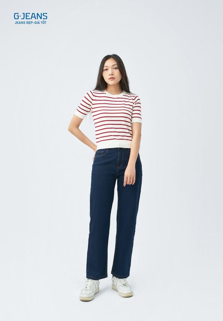 Quần Jeans Nữ Ống Đứng