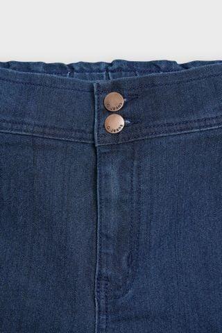 Quần Sooc Jeans Nữ Dáng Suông