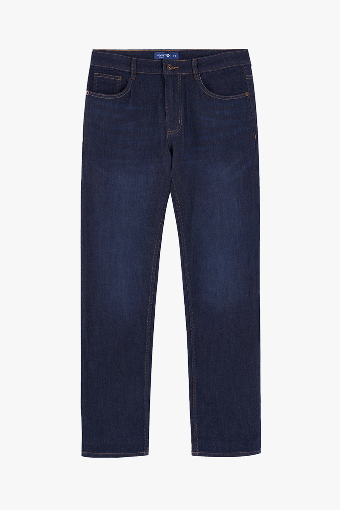 Quần Jean Nam Ống Đứng Premium Denim - Form Chuẩn, Lịch Lãm Đa Phong Cách