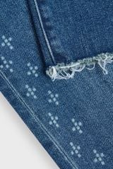 Quần  Dài Jeans Nữ Ống Suông