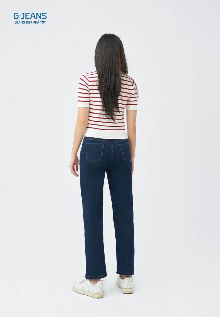 Quần Jeans Nữ Ống Đứng