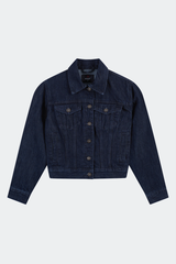 Áo Khoác Jean Nữ Ôm Vừa Cotton Denim Cao Cấp - Tôn Dáng Trẻ Trung Thời Thượng