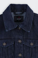 Áo Khoác Jean Nữ Ôm Vừa Cotton Denim Cao Cấp - Tôn Dáng Trẻ Trung Thời Thượng