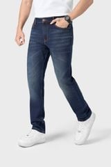 Quần Jean Nam Ống Col Đứng – Cotton 100% Mềm Mịn, Thoáng Mát