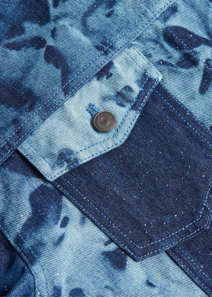 Áo Khoác 1 Lớp Jeans Nữ Dáng Suông