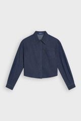 Áo Sơmi Jeans Nữ Dài Tay