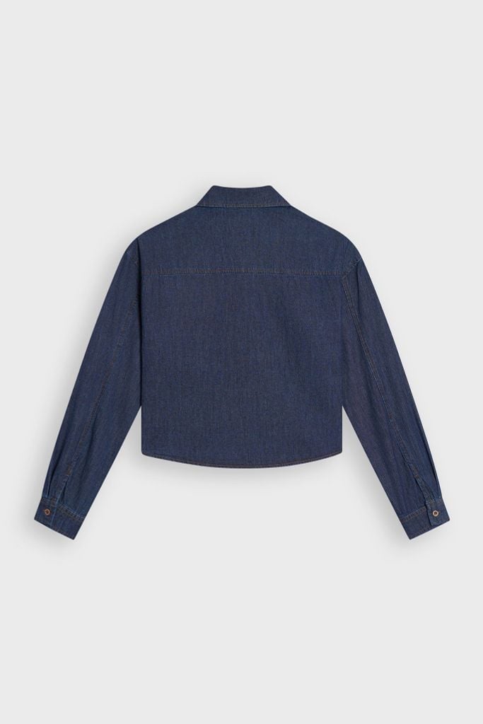 Áo Sơmi Jeans Nữ Dài Tay