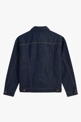 Áo Khoác Jeans Nam 1 Lớp Suông Vừa