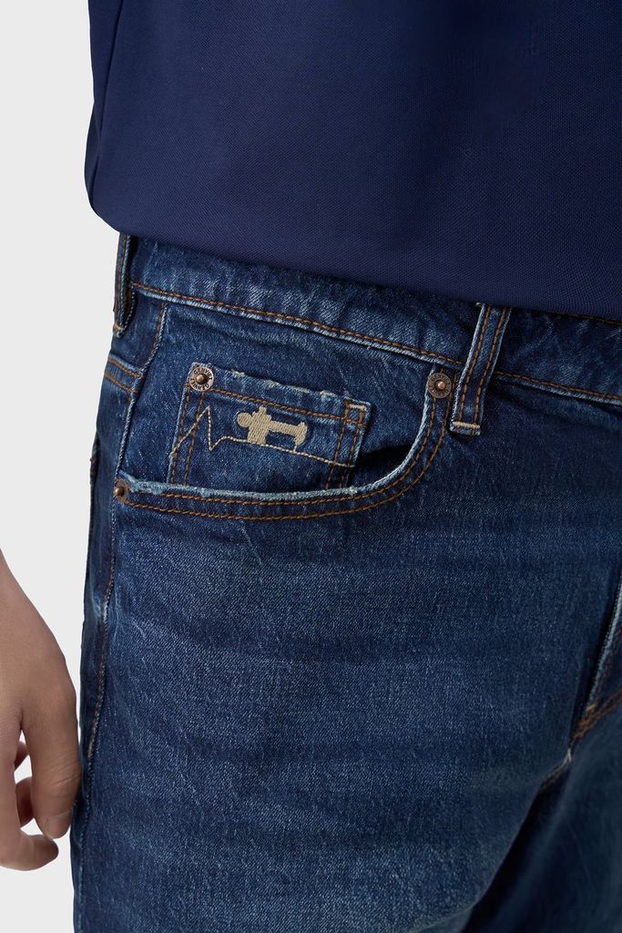 Quần Dài Jeans Nam Col Đứng