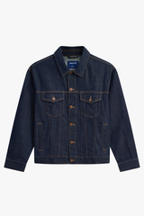 Áo Khoác Jeans Nam 1 Lớp Suông Vừa