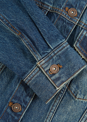 Áo Khoác Jean Nữ Premium – Snow Wash Độc Bản