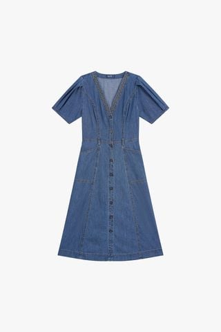 Đầm Jean Chữ A Nữ