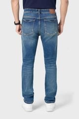 Quần Jean Nam Ống Col Đứng – Cotton 100% Mềm Mịn, Thoáng Mát