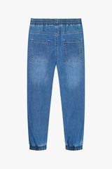 Quần Jean Bé Trai - Jogger Biker Gân Gối Co Giãn Năng Động