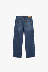 Quần Dài Jeans Nữ Suông Vừa