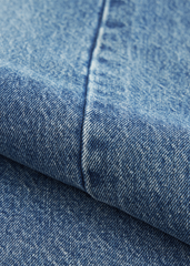 Quần Jean Nữ Ống Rộng Cạp Cao Luxury Denim - Phong Cách Trẻ Trung