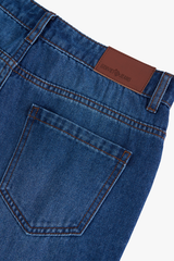 Quần Dài Jeans Nữ Ống Suông