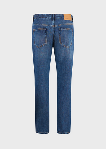 Quần Jean Nam Ống Đứng - Cotton Thoáng, Form Classic Dễ Mặc